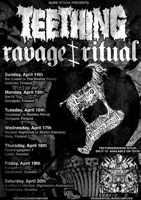 Teething + Ravage Ritual Tour