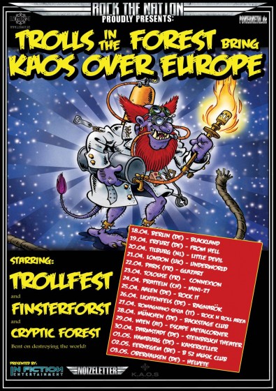 Finsterforst - Trolls In The Forest Tour 2014