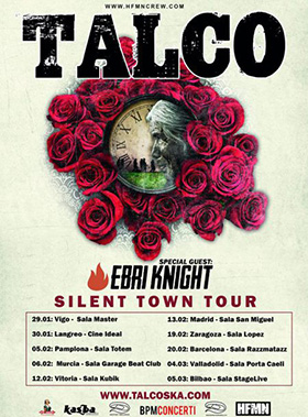 Talco - Silent Town 2016 Tour Dates