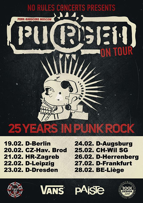 Purgen - 25 Years of Punk Rock