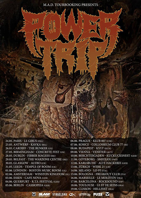 Power Trip - 2016 European Tour Dates